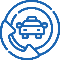 Taxi Anruf Icon